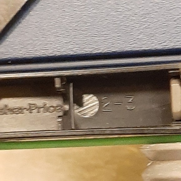 Vintage Fisher Price Vehicle Construction Army 6 Wheeled Plastic Car Toy READ - Picture 14 of 16